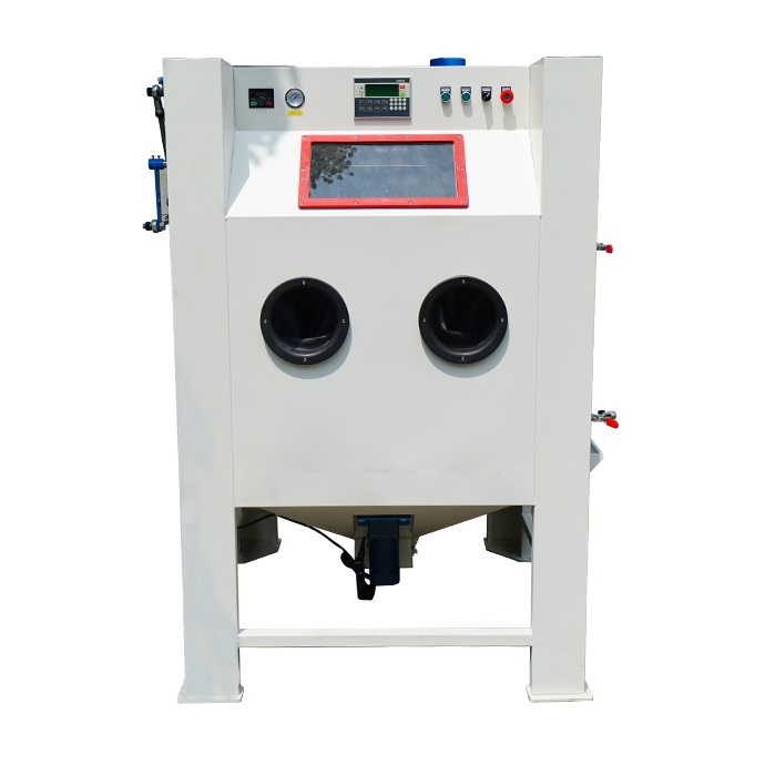 automatic blast cabinet