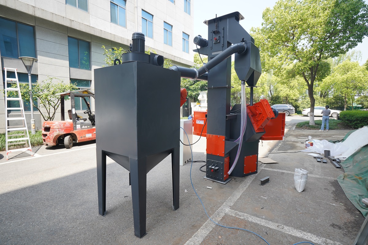 rotary table shot blast cabinet