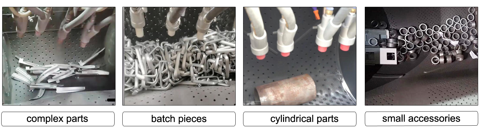 tumble blast application