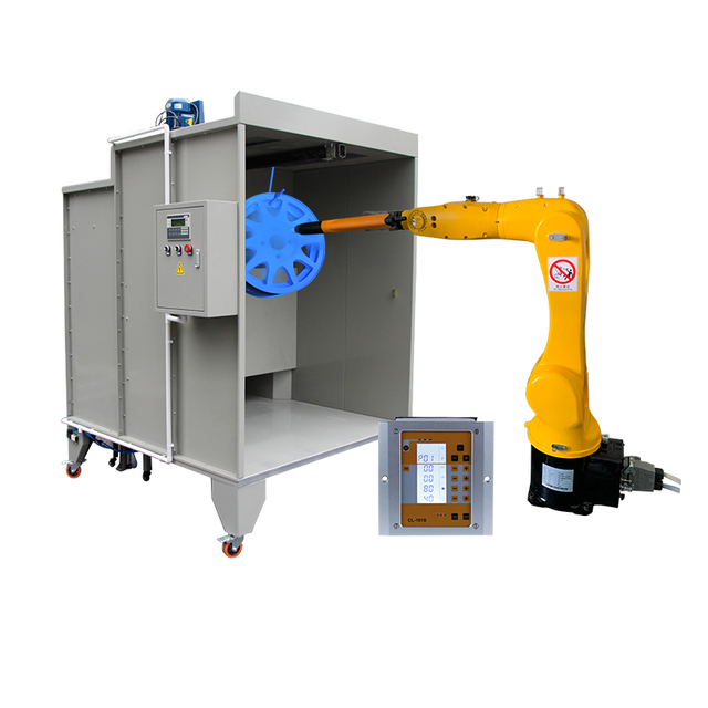 Robotic Arm Powder Coating System