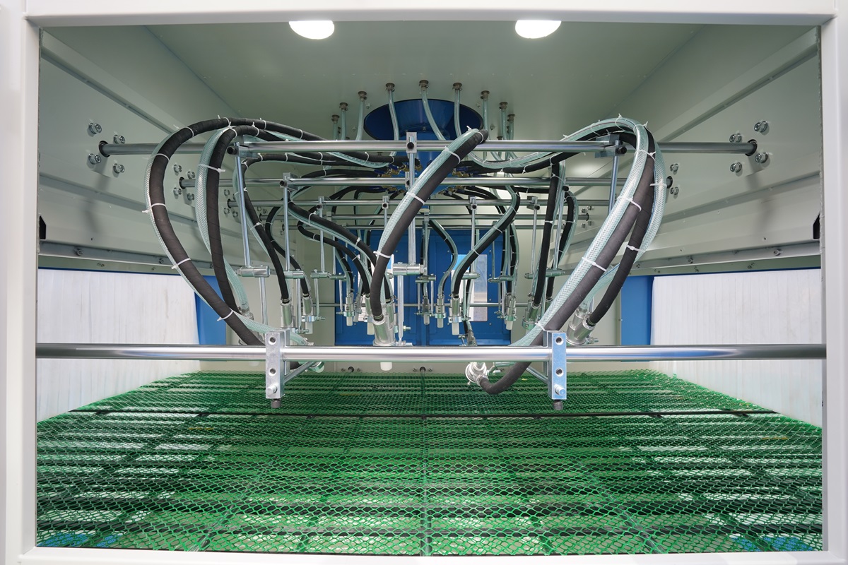 automatic sandblasting machine