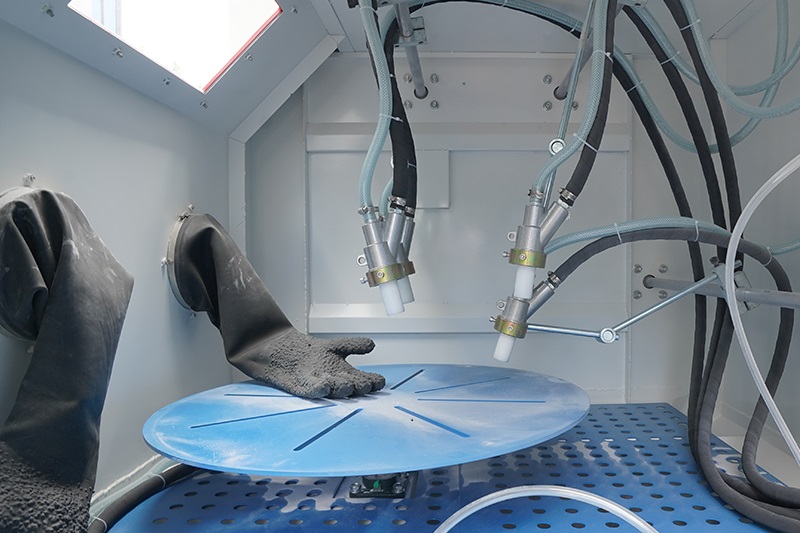 Automatic Sandblasting Cabinet