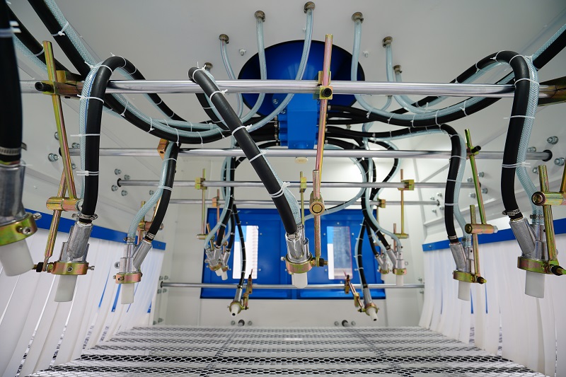 automatic sandblasting guns
