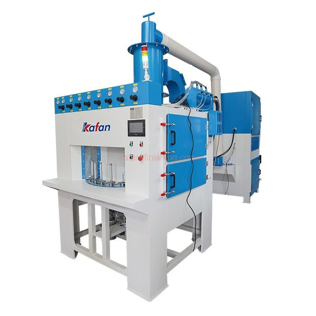 Continuous Rotary Automated Batch Sand Blaster