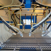 Automatic Conveyor Sandblasting Machine, Pass Through Sandblaster