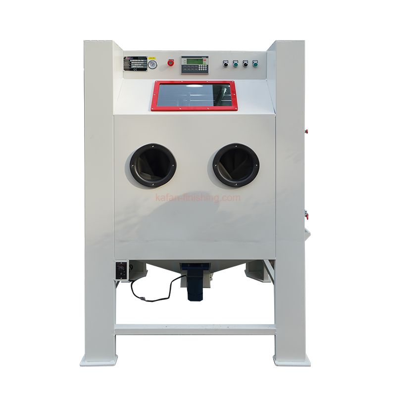 Automated Blast Cabinet, Turntable Sandblasting Cabinet