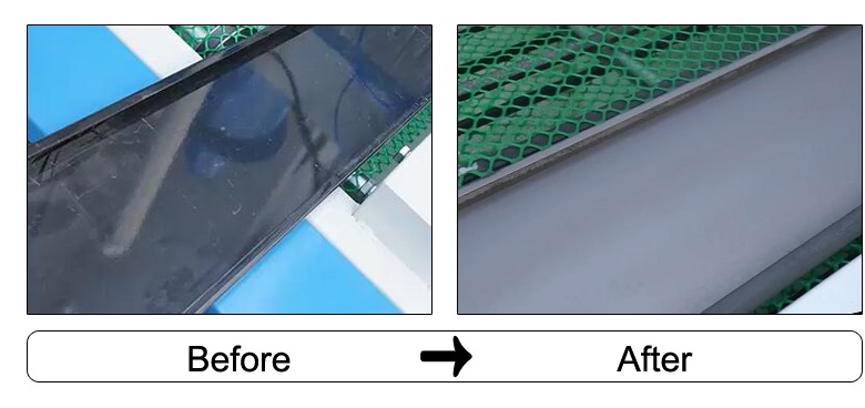 automatic sandblasting for paint remove