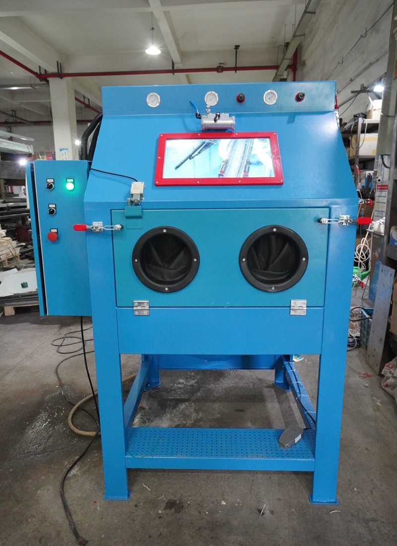 wet tumbel blast cabinet