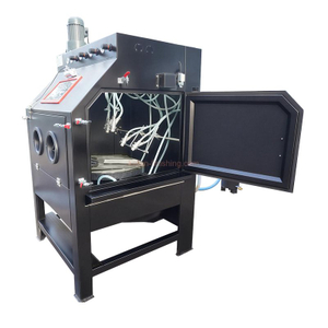 Automatic Wet Blasting Cabinet with Turntable