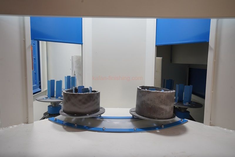 Rotary Table Automatic Sand Blasting Machine