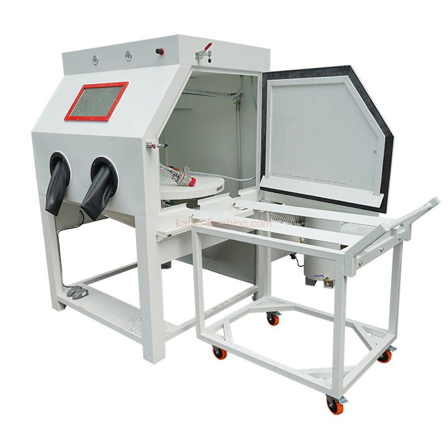 Wet Blasting Cabinet for Alloy Wheel