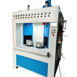 Rotary Table Automatic Batch Sandblaster for Cookware