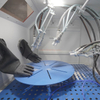 Automatic Sandblasting Cabinet for Alloy Wheels