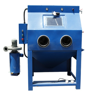 Wet Vapour Blasting Machine for Motorcycle Parts