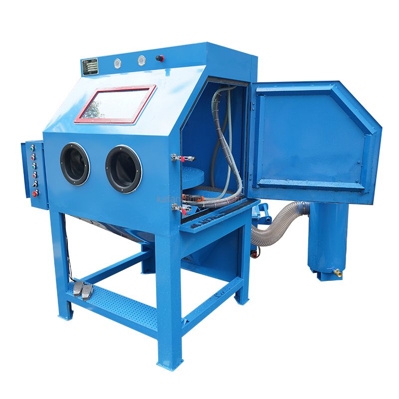 Closed Loop Wet Blast Cabinet with Water Recirculating System
