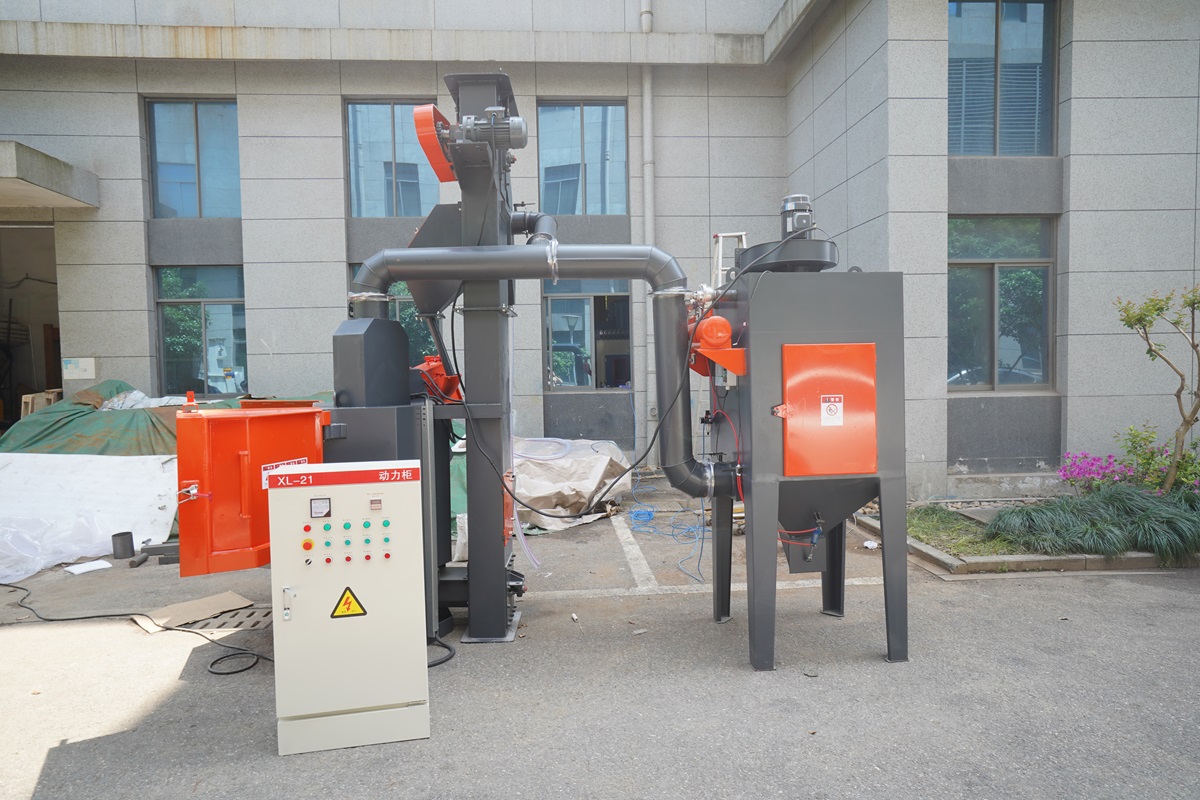 rotary table shot blast machine