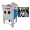 Automatic Sandblasting Cabinet for Alloy Wheels