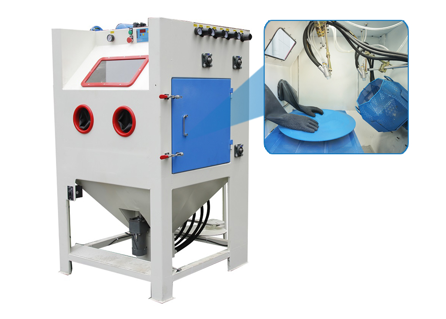automatic sandblasting machine