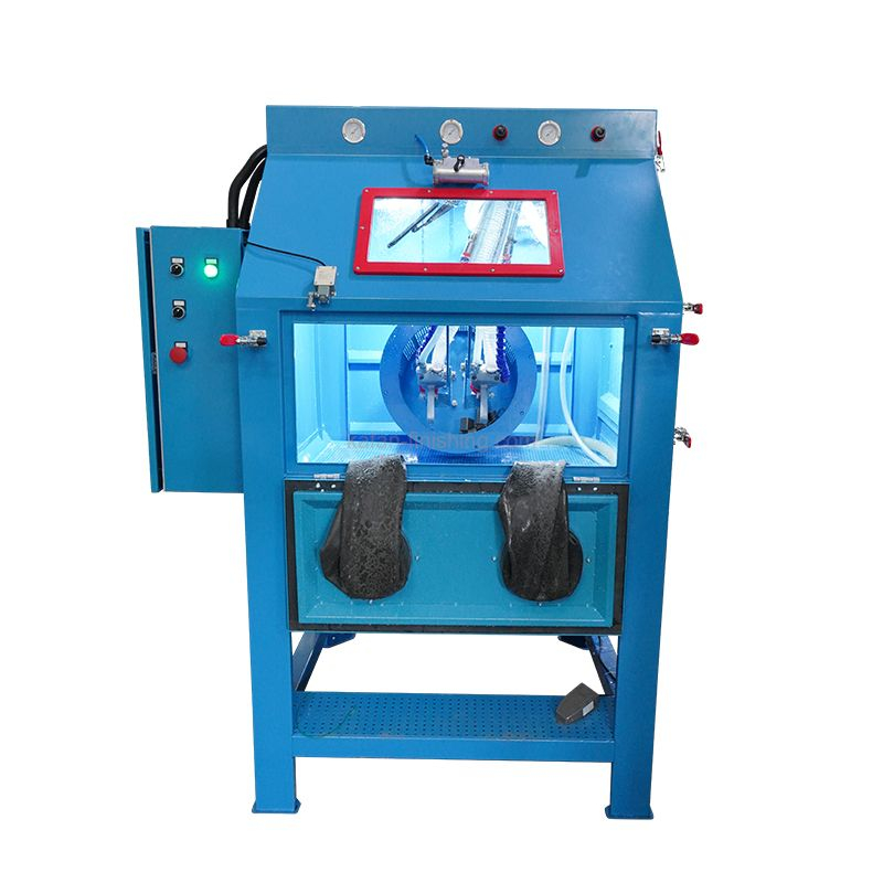 Wet Tumble Blast Cabinet, Aqua Blasting Tumbler