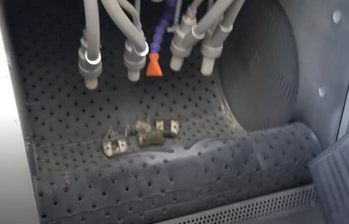 Tumble Sand Blasting Machine for Batch Small Parts Finishing