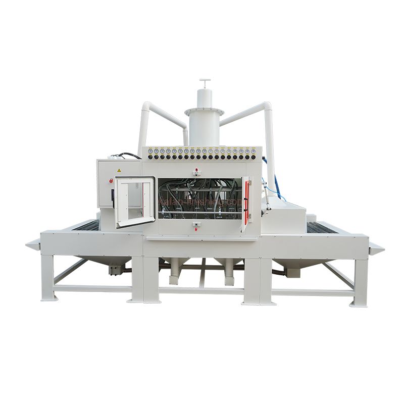 Roller Conveyor Automatic Sandblasting Machine for Steel Beam