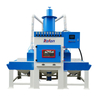 Automatic Conveyor Sandblasting Machine, Pass Through Sandblaster