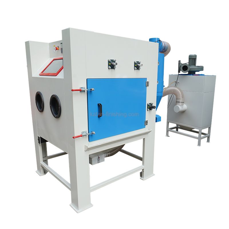 Automated Blast Cabinet, Turntable Sandblasting Cabinet