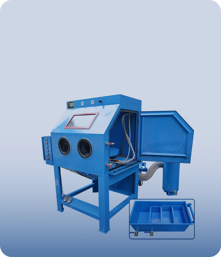Dustless-Wet-Blast-Cabinet