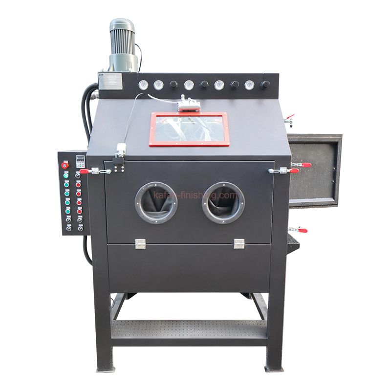 Automatic Wet Blasting Cabinet with Turntable