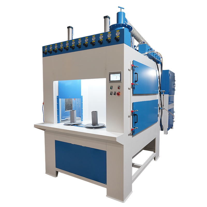 Multi-turntable Automatic Sandblasting Machine