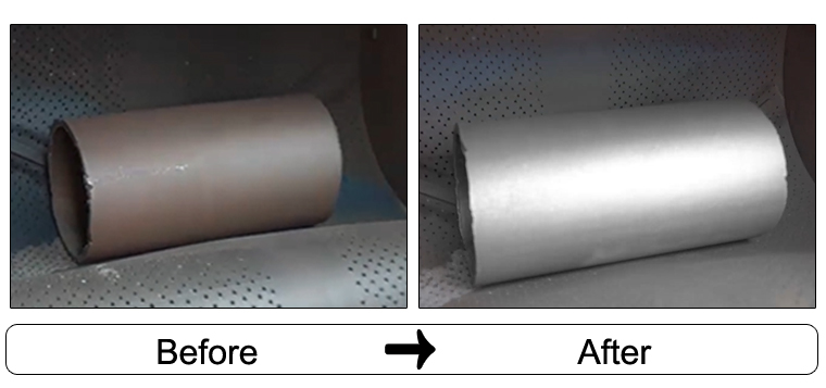 Tumble Shot Blasting Machine Application 1