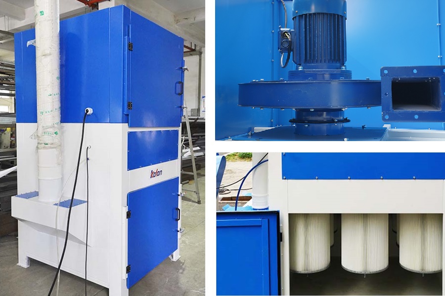 sandblasting machine dust collector