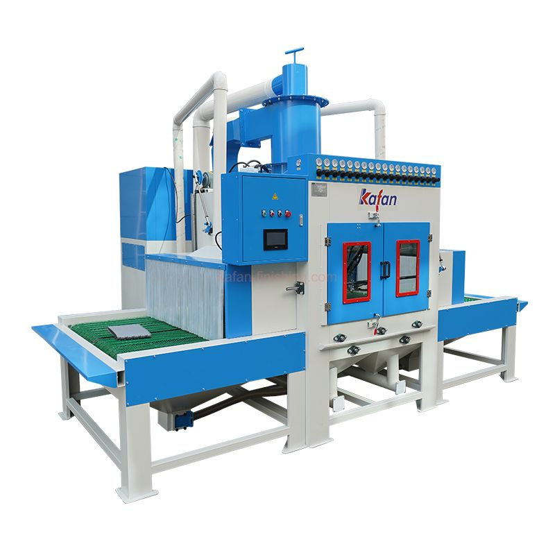 Conveyor Belt Automatic Sand Blasting Machine