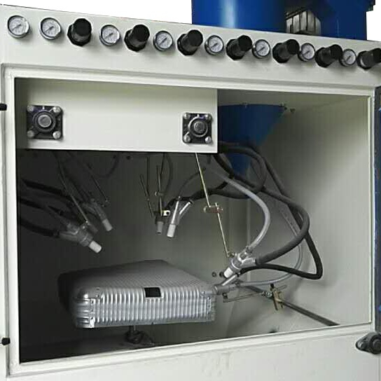 Automatic Rotary Spindle Sand Blasting Machine for Luggage Cases