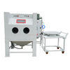 Alloy Wheel Sandblasting Cabinet, Manual Blasting Machine