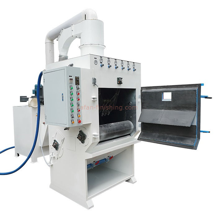 Rubber Belt Blast Machine, Tumble Sandblaster