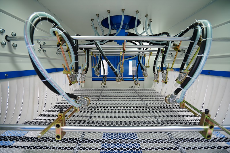 Automated Sandblasting Machine