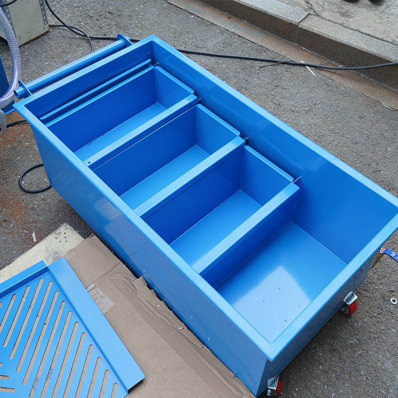 wet blast cabinet water tank