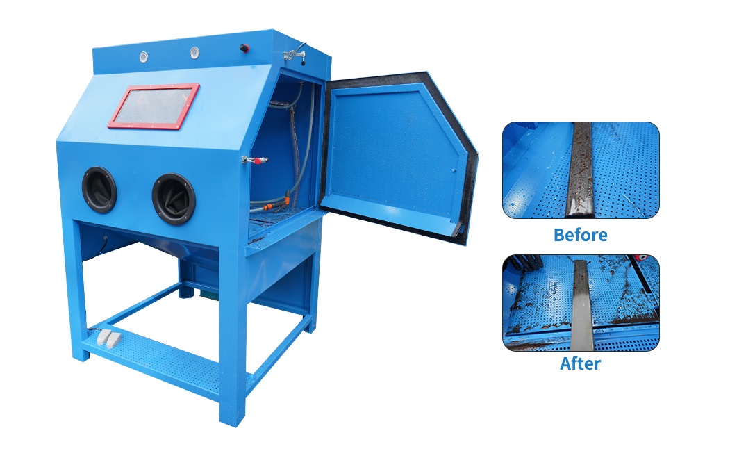 wet sand blasting machine