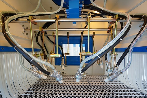 automatic sandblasting