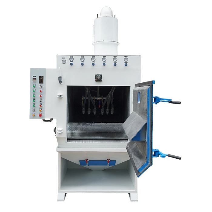 tumble belt blast machine