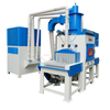 Automatic Conveyor Sandblasting Machine, Pass Through Sandblaster
