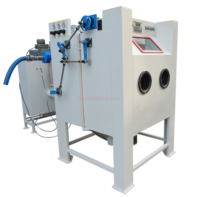Automated Blast Cabinet, Turntable Sandblasting Cabinet