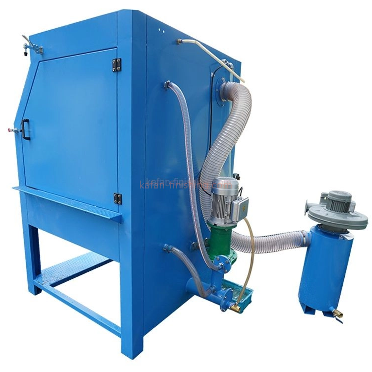 Wet Sandblasting Cabinet, Dustless Abrasive Blasting Cabinet