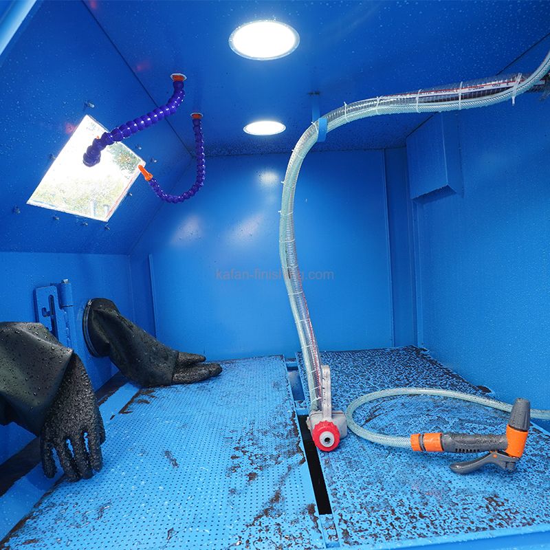 Wet Sandblasting Cabinet, Aqua Blast Cabinet