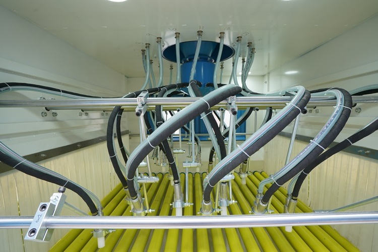 automatic sandblasting machine