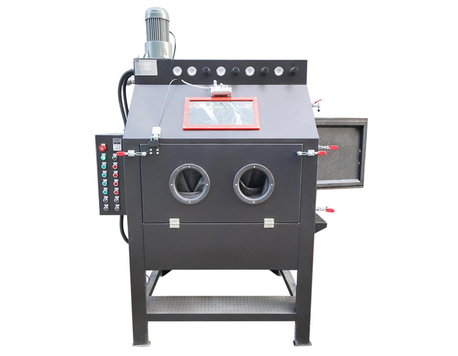 automatic wet blasting cabinet