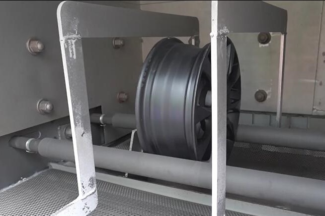 Alloy Wheel Shot Blast Cabinet