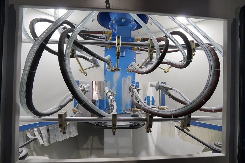 Rotary Automatic Sandblasting Machine