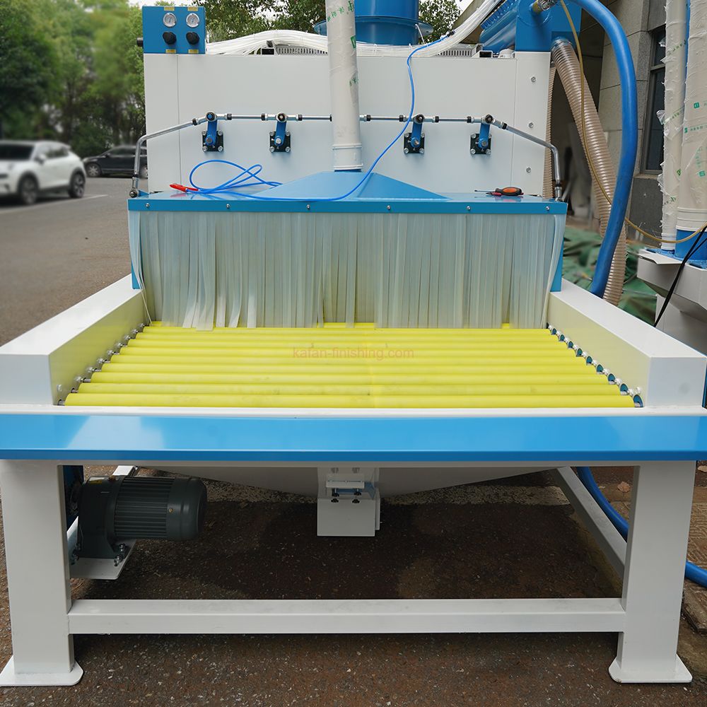 Roller Conveyor Blast Machine, Automatic Sandblasting System for Heavy Parts